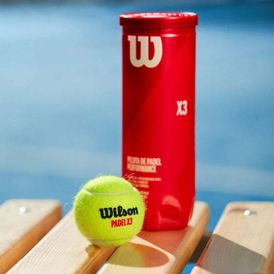 Wilson performance padel balls x3